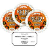 Dr. Variety lata frontal mostrando diseño retro y conveniencia