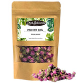 Drink Botanicals Ireland capullos rosa frente para decorar bebidas