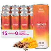 Drink Your Meditation lata frontal mostrando diseño y sabor tropical