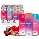 Drink Your Meditation pack clásicos frontal mostrando las tres latas y variedad de sabores