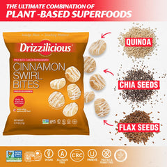 Drizzilicious bolsa individual en mano para llevar y controlar porciones