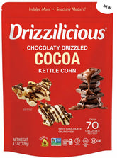 Drizzilicious frente del empaque mostrando bolsa 4.5 oz y diseño atractivo, ideal para regalo