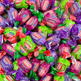 Fusion Sweets And Snacks paquete frontal de Dubble mostrando variedad de sabores
