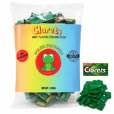 Dulces Tortugita paquete Clorets frontal mostrando diseño y conveniencia