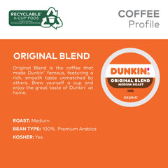 Dunkin' caja abierta revelando múltiples cápsulas listas para la máquina