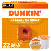 Dunkin' caja frontal mostrando 22 cápsulas y beneficio conveniencia