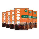 Dunkin’ bolsa frontal mostrando el empaque y conveniencia