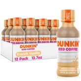 Dunkin' botella frontal mostrando diseño y facilidad de consumo