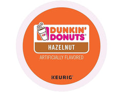 Dunkin' cápsula Hazelnut primer plano que muestra detalle y fácil inserción