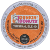 Dunkin' empaque delantero mostrando 64 cápsulas y valor práctico