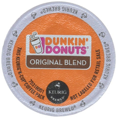 Dunkin' empaque delantero mostrando 64 cápsulas y valor práctico