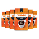 Dunkin' bolsa frontal mostrando marca y conveniencia