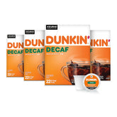 Dunkin’ paquete 88 cápsulas K-Cup mostrando ahorro y suministro prolongado