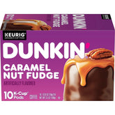 Dunkin’ caja frontal mostrando Turtle Love y atractivo visual del producto