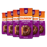 Dunkin' frontal de la bolsa mostrando diseño y beneficio de sabor consistente