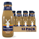 Dutch Bros frente del pack de 12 botellas, conveniencia inmediata