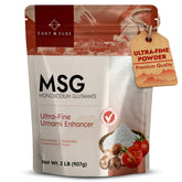 East and Else bolsa frontal mostrando el envase resellable y cantidad de 2 lb