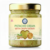 Eastern Feast envase frente con crema de pistacho, atractiva y lista para usar