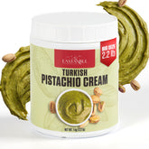 Eastanbul envase frontal de crema de pistacho, aspecto premium y claro beneficio gourmet