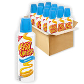 EASY CHEESE lata frontal con etiqueta visible y uso práctico