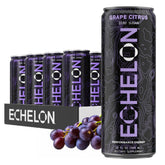 Echelon lata frontal mostrando diseño y sabor, energiza sin azúcar