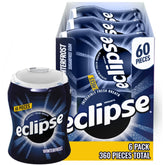 eclipse bote frontal mostrando etiqueta y cantidad, conveniencia inmediata