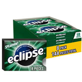 ECLIPSE paquete frontal mostrando diseño y cantidad, frescor inmediato