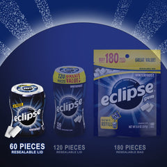 eclipse primer plano de cubierta crujiente que resalta liberación de frescor