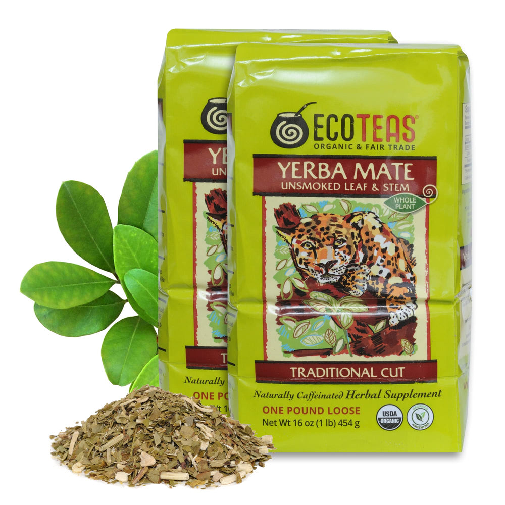 ECOTEAS bolsa frontal mostrando empaquetado orgánico y conveniencia