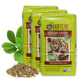 ECOTEAS empaque frontal mostrando bolsa de 1 lb y beneficios