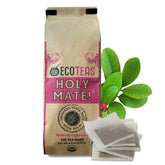 ECOTEAS frente del empaque mostrando 100 bolsitas y diseño ecológico