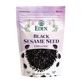 Eden Organic envase frontal mostrando semillas negras, ideal para cocinar