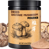 Egcina polvo shiitake envase frontal mostrando presentación y conveniencia