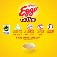 Eggo cápsulas en mano para comparar escala y facilidad de uso