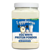 Eggylicious envase frontal mostrando el producto y su uso fiable