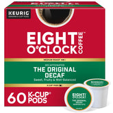 Eight O'Clock cápsulas frente mostrando pack y conveniencia