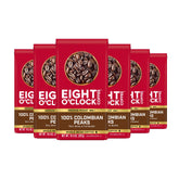 Eight O'Clock Coffee frente del empaque Colombian Peaks muestra aroma protegido