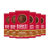 Eight O'Clock Coffee paquete frontal mostrando diseño y beneficio conveniencia