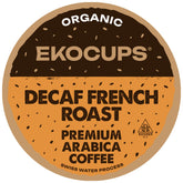 EKOCUPS frontal caja 40 unidades mostrando el producto y beneficios ambientales