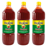 El Chilerito frontal pack de 3 botellas que facilita compartir sabores