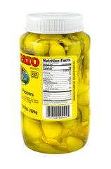 El Pato primer plano de chiles para apreciar textura crujiente y frescura
