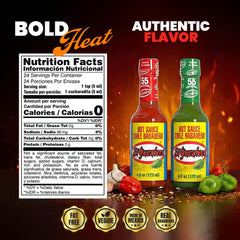 El Yucateco botella verde primer plano de textura y color vibrante para dar frescura