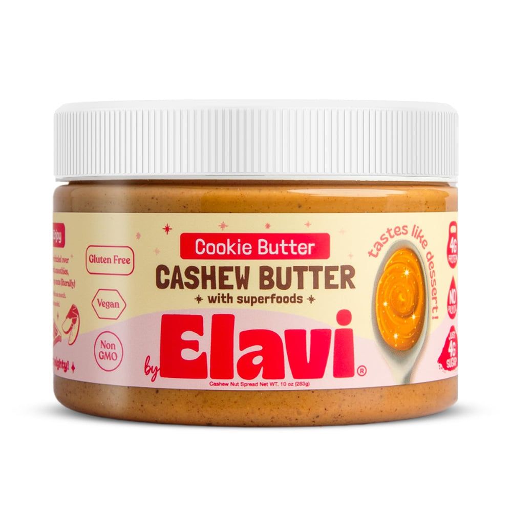 ELAVI frasco frontal crema de canela mostrando etiqueta y beneficio saludable