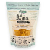 Elderwise Organics Made With Love empaque frontal mostrando musgo marino dorado