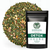 Elephantal Wellness bolsa 4oz de té detox, conserva frescura y sabor