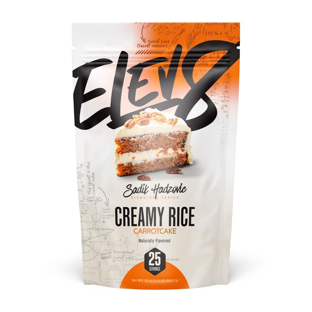 Elev8 muestra el frente del envase destacando la presentación y sabor