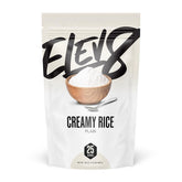 Elev8 Foods pack frontal mostrando diseño y 25 porciones, fácil identificación