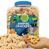 ELI&VAL bote frontal de Animal Crackers mantiene frescura para fiestas
