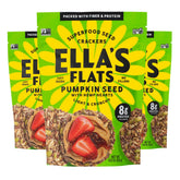 ELLA'S FLATS paquete frontal mostrando diseño y beneficios visibles