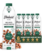 Elmhurst front packaging mostrando envase y marca, opción vegetal práctica